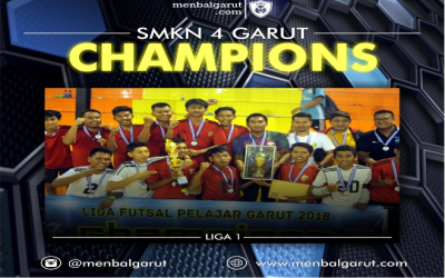 SMKN 4 Garut Raih Gelar Juara Liga 1 Futsal
